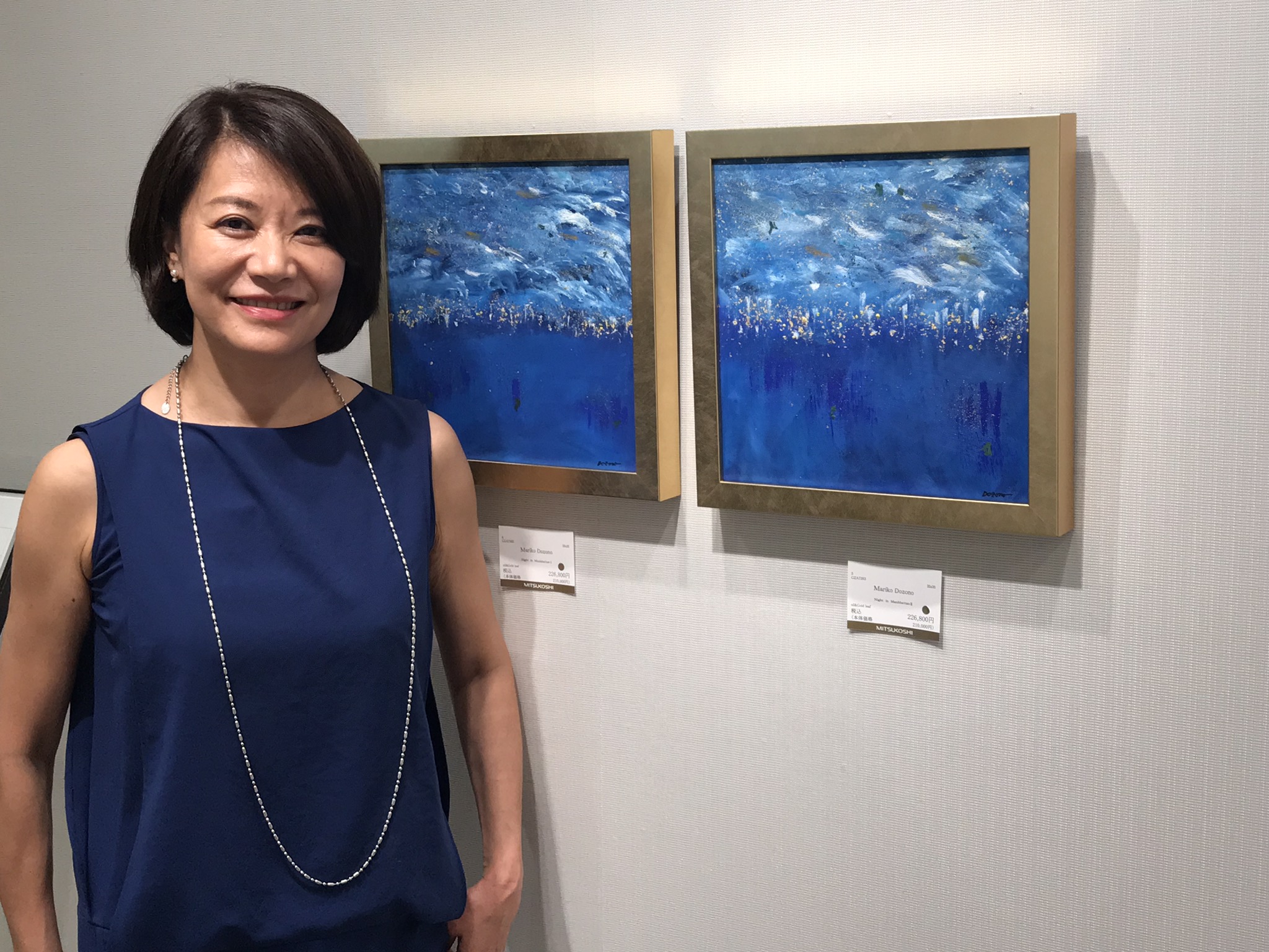 素敵なアーティスト堂園まりこさんの個展